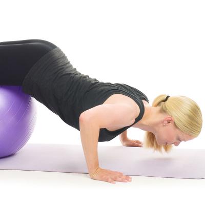 pushup thighs on ball