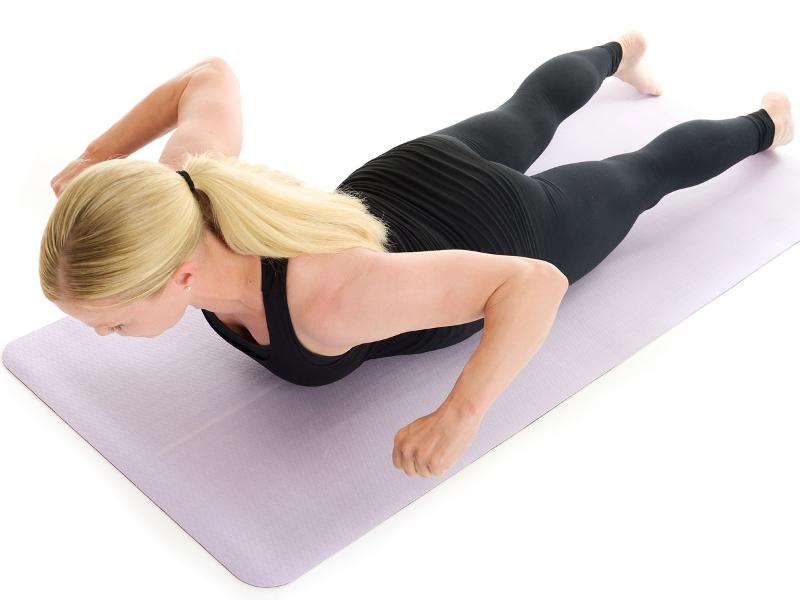 lower back lift and row
