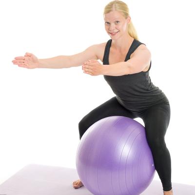 squat with ball