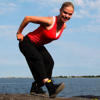 standing hamstring stretch