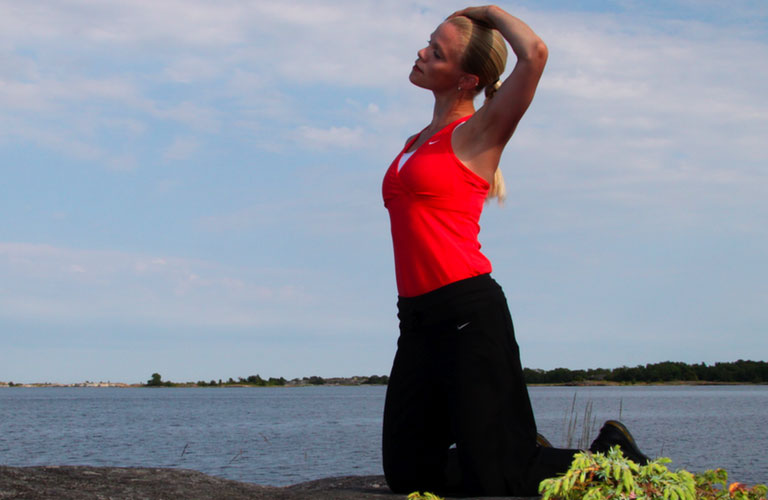 neck side stretch