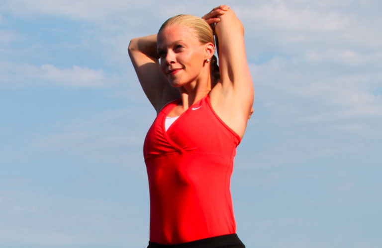 triceps stretch