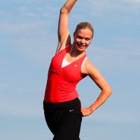 standing side stretch