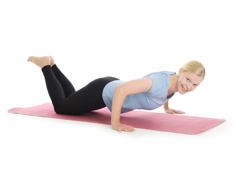 knee push ups
