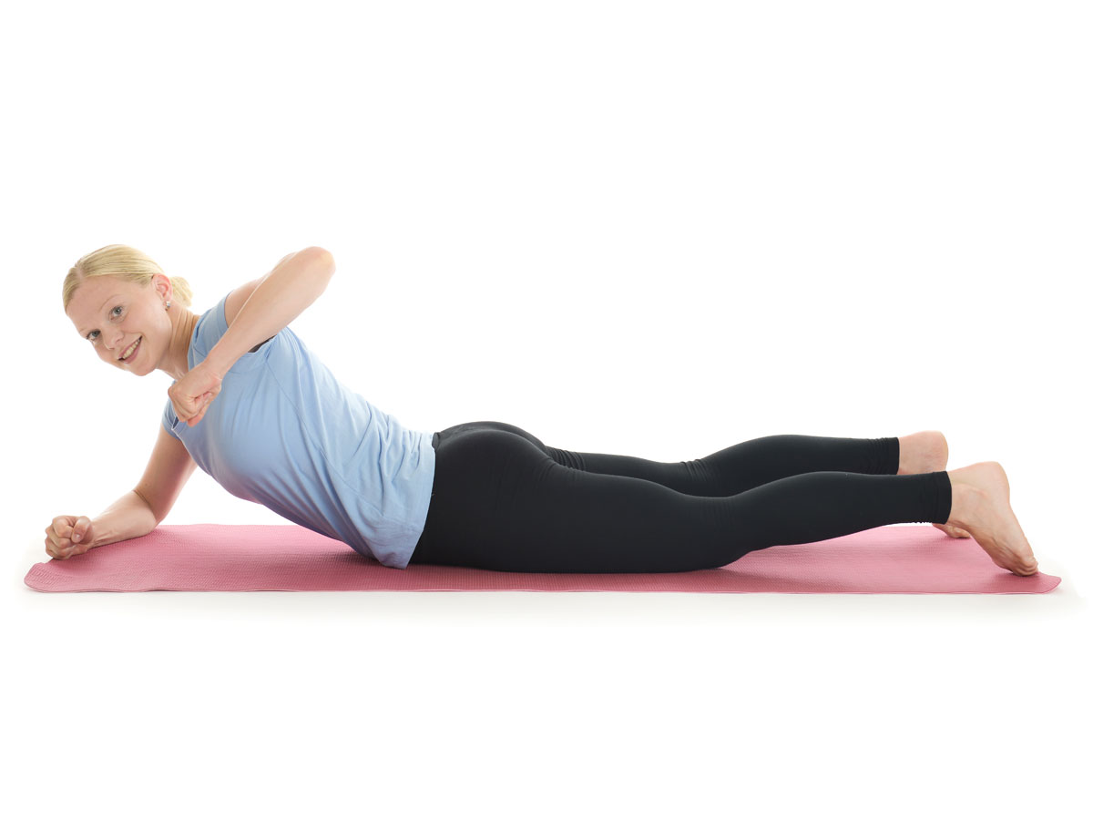 Back Extension Rotation back extension rotation