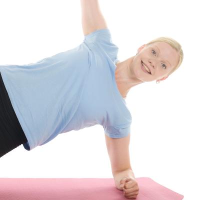 side plank pose
