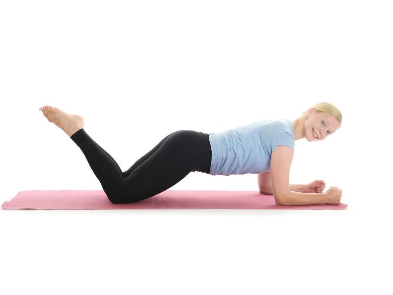 plank pose