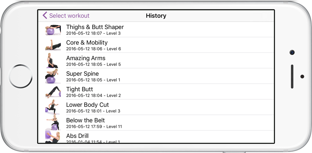 Poworkout Screenshot Points