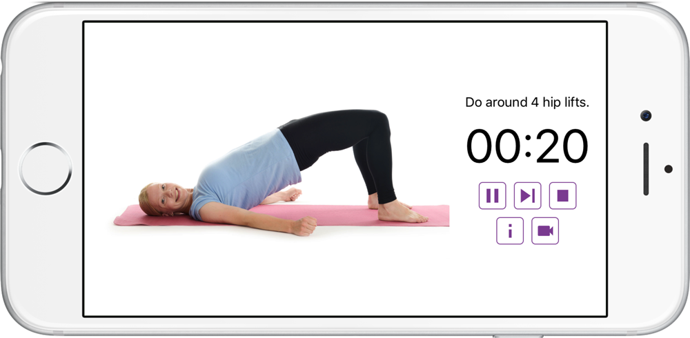 Do the exercise. Poworkout Screenshot Do Exercise