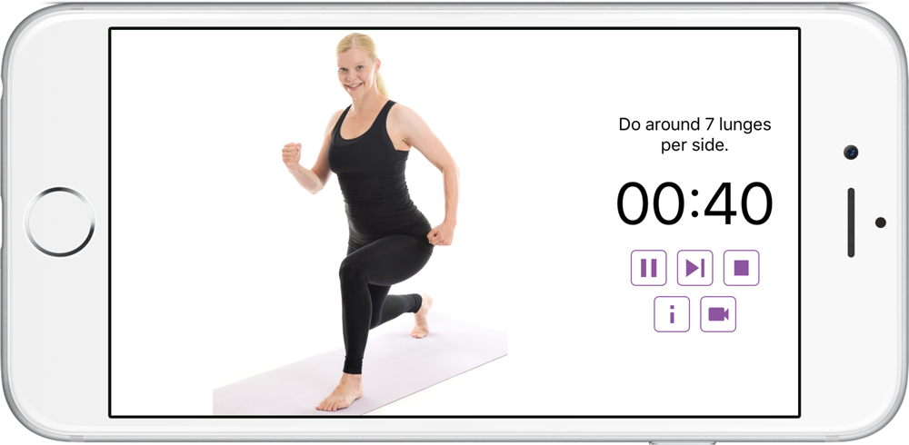 Do the exercise. Poworkout Screenshot Do Exercise